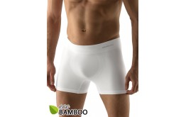 Bezešvé boxerky s kratší nohavičkou 53005P GINO ecoBAMBOO